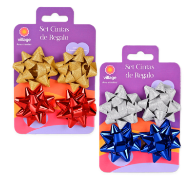 Set 4 Cintas Pequeña PRO VILLAGE