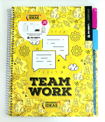Cuaderno Grandes Ideas Carta 150 hjs Rhein