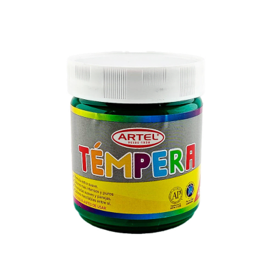 Témpera 100ml Verde Oscuro Artel