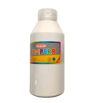 Témpera 500ml Blanco Artel