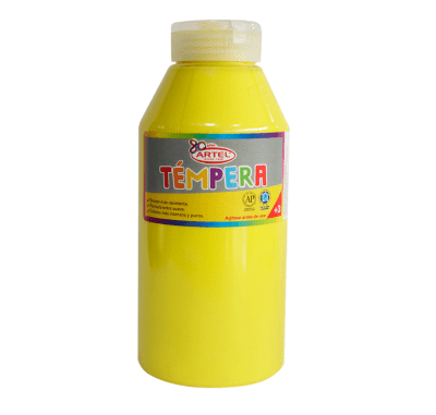 Témpera 500ml Amarillo Limón Artel
