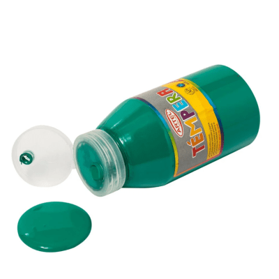 Témpera 250ml Verde Oscuro Artel