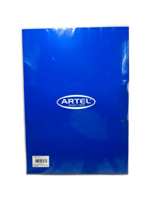 Carpeta con Gusano Azul Oficio Artel