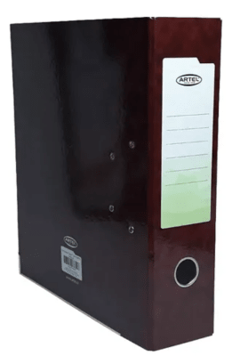 Archivador Lomo Ancho Carta Artel1