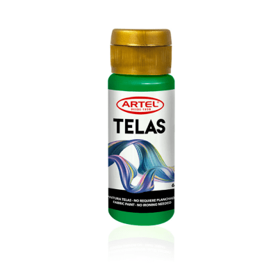 Pintura de Tela Verde claro 60ml ARTEL