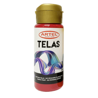 Pintura de Tela Bermellon 88 60ml ARTEL