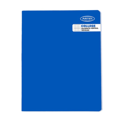 Cuaderno College Caligrafía Vertical 100 hjs Artel