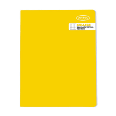 Cuaderno College Caligrafía Vertical 100 hjs Artel