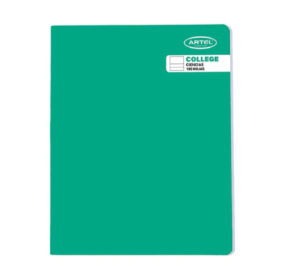 Cuaderno College Ciencias 100 hjs Artel