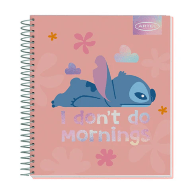Cuaderno 120 hojas Stitch ARTEL