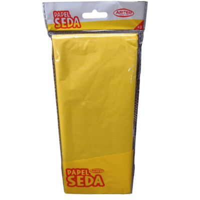 Papel Seda Amarillo 50x66cm 10 und Artel
