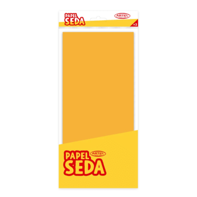 Papel Seda NARANJ 50X66 10 dcu Artel1