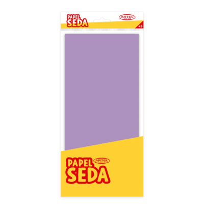 Papel Seda Artel LILA 50X66 10dcu ARTEL1