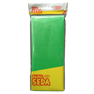 Papel Seda VERDE 50X66 10 dcu Artel