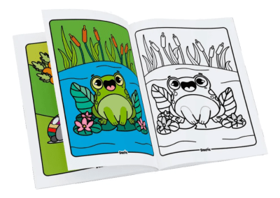 Libro Colorear con Guía 40 diseños Dactic