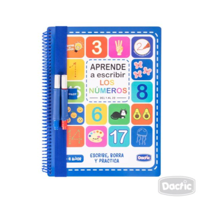 Libro Aprende a Escribir los Números Dactic