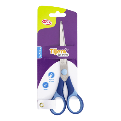 Tijera Punta C/Filo Azul ADIX1