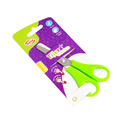 Tijera Escolar 13cm Ambidiestra Adix