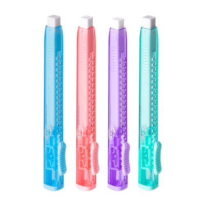 Goma Borrar Lapiz Retractil + Respuesto Blister ADIX1