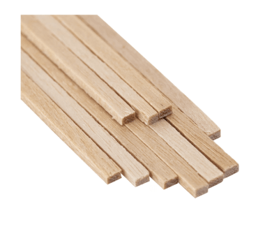 Palo de Maqueta cuadrado 1X2 MM IMEX