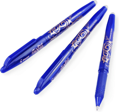Bolígrafo Borrable Frixion Ball 1.0mm Azul + Repuesto Pilot