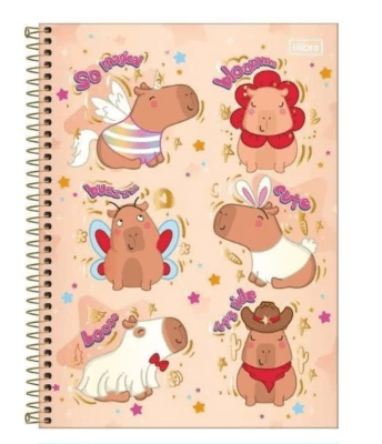 Cuaderno Super Top Capyclub 200 hjs Tilibra