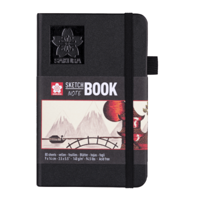 Sketchbook Hoja Crema 9x14cm 140g Sakura