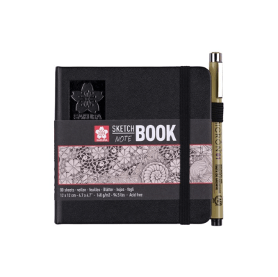 Sketchbook  12x12cm de 140gr. Sakura