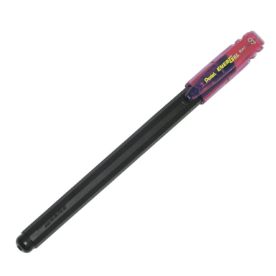 Roller Gel Rojo Pentel Energel Makkuro 0,7 mm