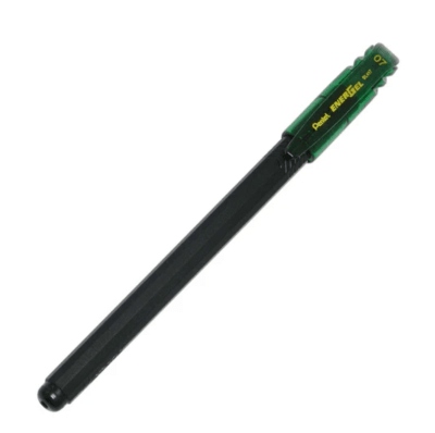 Bolígrafo Roller Energel Makkuro 0.7mm Verde Pentel