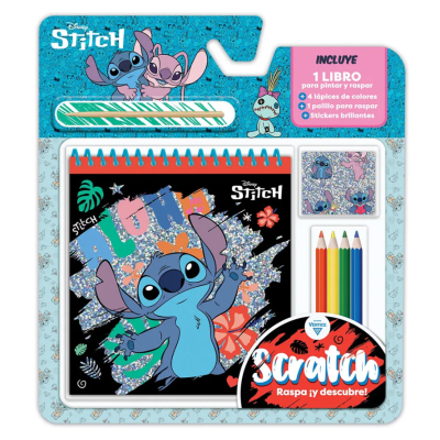 Blister para Pintar y Raspar Scratch Stitch Vértice