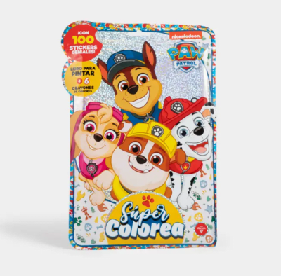 Super colorea Paw Patrol Vértice