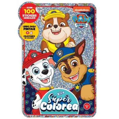 Súper Colorea Paw Patrol Vértice2
