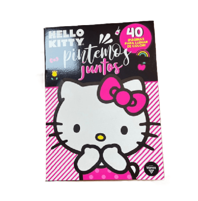 Libro para pintar Hello Kitty - 40 paginas Sanrio
