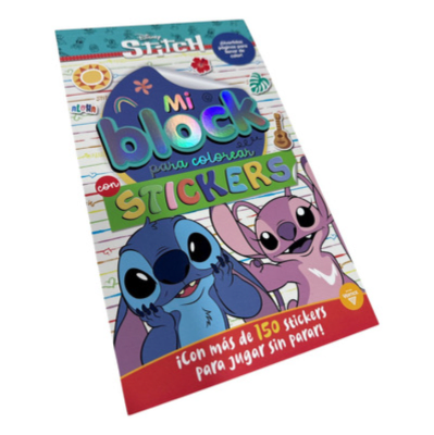 Block de Stikers para Colorear Stitch VERTICE