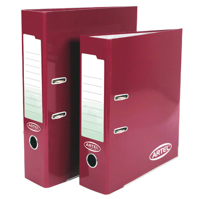 Archivador Burdeo Ancho Carta Tradicional ARTEL1