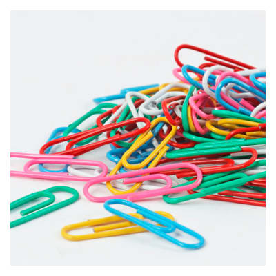 Clip de colores 100 unidades 33mm Foska