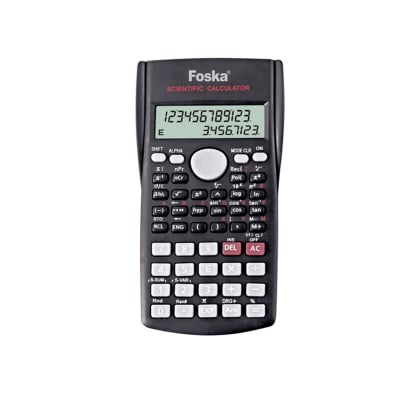 Calculadora cientifica 240 funciones Foska