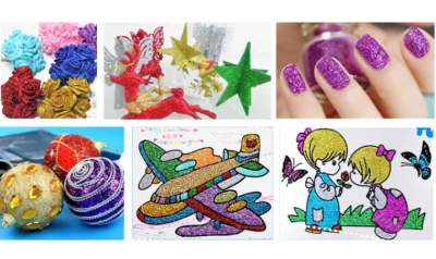 Frasco purpurina escarcha 60g Glitter azul