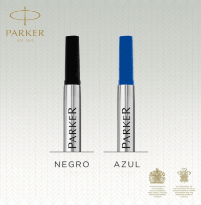 Repuesto Bolígrafo Quinkflow Azul 0.7mm Parker