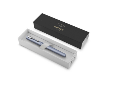 Roller Vector XL Silver Blue Punta Fina PARKER