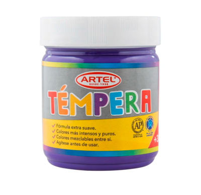 Témpera 100ml Violeta Artel