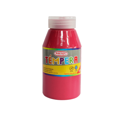 Témpera 250ml Carmín Artel