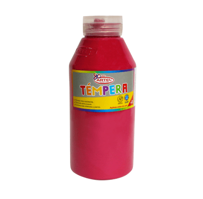 Témpera 500ml Carmín Artel