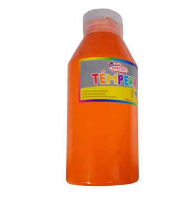 Témpera 500ml Naranja Artel