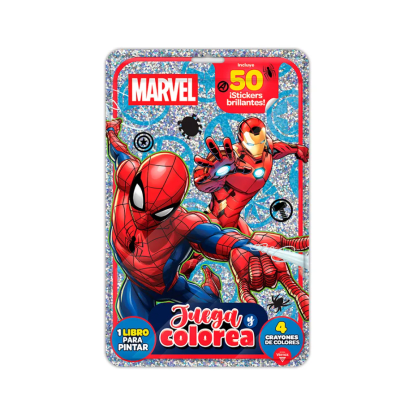 Juega y Colorea  Marvel VERTICE