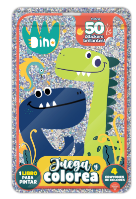 Juega y Colorea Dino Vértice