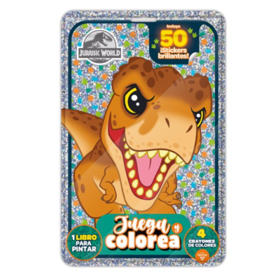 Juega y Colorea Jurassic Worl VERTICE1