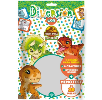 Juega y Colorea Jurassic World VERTICE1