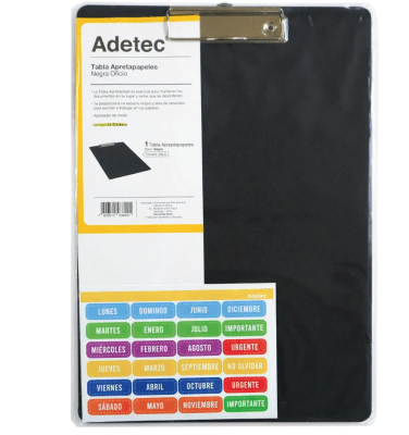 Tabla Apretadora Oficio Negro ADETEC1